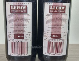 leeuw bierfles najaarsbock 2001_3 etiket